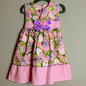 Kids Size 4 Floral Dress